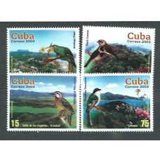 Cuba - Correo 2003 Yvert 4111/4 ** Mnh Fauna aves