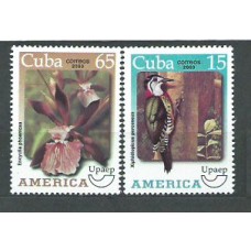 Cuba - Correo 2003 Yvert 4115/6 ** Mnh Fauna y flores