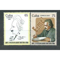 Cuba - Correo 2005 Yvert 4272/3 ** Mnh Albert Einstein