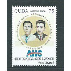 Cuba - Correo 2006 Yvert 4383 ** Mnh Hermanos Saiz