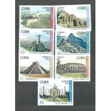 Cuba - Correo 2007 Yvert 4479/85 ** Mnh Maravillas del mundo