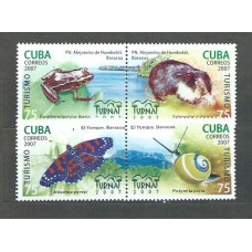 Cuba - Correo 2007 Yvert 4493/6 ** Mnh Fauna