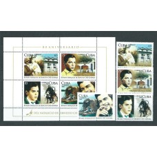 Cuba - Correo 2008 Yvert 4598/601+H.241 ** Mnh Che Guevara