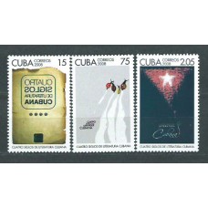 Cuba - Correo 2008 Yvert 4646/8 ** Mnh Literatura