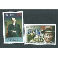 Cuba - Correo 2008 Yvert 4651/2 ** Mnh José Capablanca