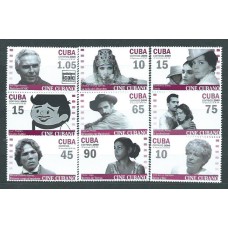 Cuba - Correo 2009 Yvert 4726/34 ** Mnh Cine cubano