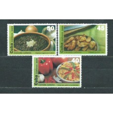 Cuba - Correo 2009 Yvert 4803/5 ** Mnh Gastronomía