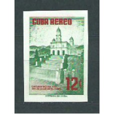 Cuba - Aereo 1956 Yvert 148 sin dentar * Mh Iglesia de la Caridad