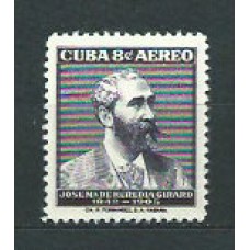 Cuba - Aereo 1957 Yvert 166 ** Mnh Jose M. de Heredia