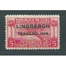 Cuba - Aereo 1928 Yvert 2 * Mh