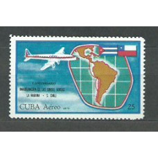 Cuba - Aereo 1971 Yvert 253 ** Mnh Aviación