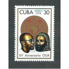 Cuba - Aereo 1978 Yvert 285 ** Mnh Unidad africana