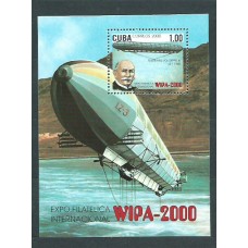 Cuba - Hojas 2000 Yvert 161 ** Mnh Zeppelin