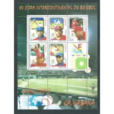 Cuba - Hojas 2002 Yvert 178 ** Mnh Deportes