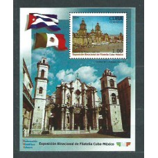 Cuba - Hojas 2004 Yvert 188 ** Mnh Catedral de Méjico