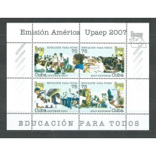 Cuba - Hojas 2007 Yvert 229B ** Mnh UPAEP