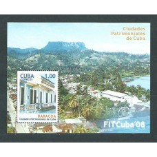 Cuba - Hojas 2008 Yvert 237 ** Mnh Ciudades Cubanas