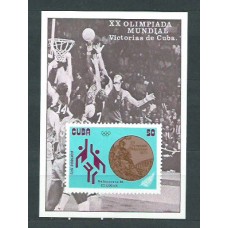 Cuba - Hojas 1973 Yvert 39 ** Mnh Olimpiadas de Munich