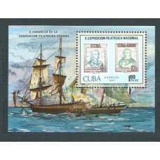 Cuba - Hojas 1987 Yvert 96 ** Mnh Filatelia