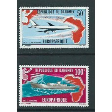 Dahomey - Aereo Yvert 147/8 ** Mnh  Transportes