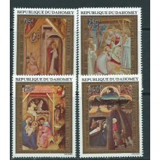 Dahomey - Aereo Yvert 174/7 ** Mnh  Navidad