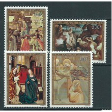 Dahomey - Aereo Yvert 199/202 ** Mnh  Navidad