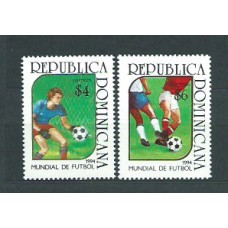 Dominicana - Correo 1994 Yvert 1149/50 ** Mnh Deportes fútbol