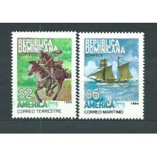 Dominicana - Correo 1994 Yvert 1157/8 ** Mnh UPAEP