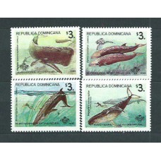 Dominicana - Correo 1995 Yvert 1183/6 ** Mnh Fauna marina