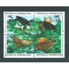 Dominicana - Correo 1996 Yvert 1244/7 ** Mnh Fauna