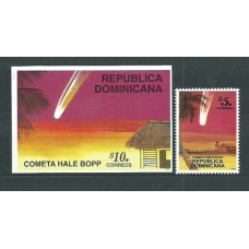 Dominicana - Correo 1997 Yvert 1278+H.45 ** Mnh Astro