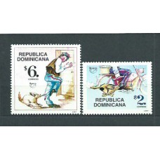 Dominicana - Correo 1997 Yvert 1285/6 ** Mnh UPAEP