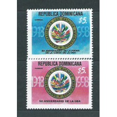 Dominicana - Correo 1998 Yvert 1305/6 ** Mnh Estados americanos