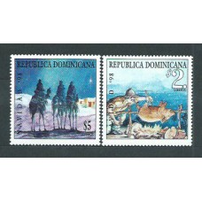 Dominicana - Correo 1998 Yvert 1357/8 ** Mnh Navidad