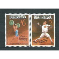 Dominicana - Correo 1999 Yvert 1369/70 ** Mnh Deportes