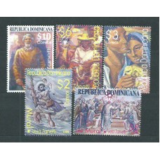 Dominicana - Correo 1999 Yvert 1383/7 ** Mnh Pintura de Vela Zaneti