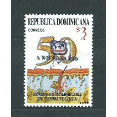 Dominicana - Correo 1999 Yvert 1392 ** Mnh Médicina dermatologia