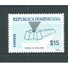 Dominicana - Correo 2001 Yvert 1451 ** Mnh Faro de Colón