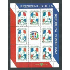 Dominicana - Correo 2001 Yvert 1460/7 ** Mnh Presidentes de la República