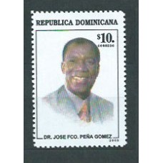 Dominicana - Correo 2003 Yvert 1490 ** Mnh José Peña Gómez