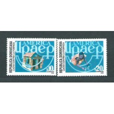 Dominicana - Correo 2004 Yvert 1495/6 ** Mnh UPAEP