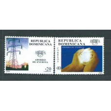 Dominicana - Correo 2007 Yvert 1520/21 ** Mnh UPAEP