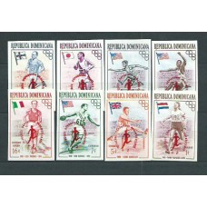 Dominicana - Correo 1959 Yvert 525/9+A,128/40 ** Mnh Juegos panamericanos