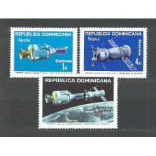 Dominicana - Correo 1975 Yvert 768/9+A,275 ** Mnh Astro