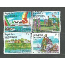 Dominicana - Correo 1984 Yvert 974A/D ** Mnh Descubrimiento de América