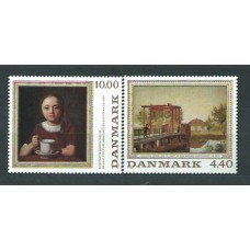 Dinamarca - Correo 1989 Yvert 964/5 ** Mnh Pinturas