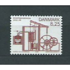 Dinamarca - Correo 1990 Yvert 975 ** Mnh Maquina a Vapor