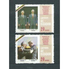 Ecuador - Correo 1986 Yvert 1122/3 ** Mnh Personajes