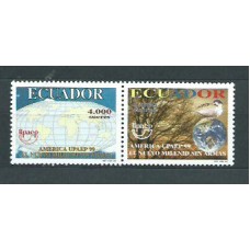 Ecuador - Correo 2000 Yvert 1473/4 ** Mnh Upaep