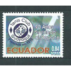 Ecuador - Correo 2000 Yvert 1508 ** Mnh Deportes. Tenis